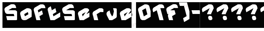 SoftServe OTF)字体转换